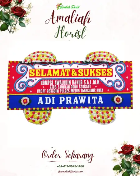 Papan Bunga Ucapan Selamat Cijangkar
